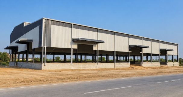 Open-Span Industrial Shed Yadgiri